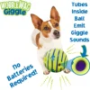 Wobble Wag Giggle Glow Ball Interactive Dog 3