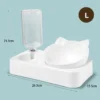 2-in-1 Pet Feeding Bowl Dog Cat Automatic Water Dispenser 4