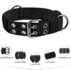 Medium to Large Nylon Tactical Pet Dog Collar - Adjustable and Durable 3