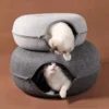 Felt Pet Cat House Cat Tunnel 3