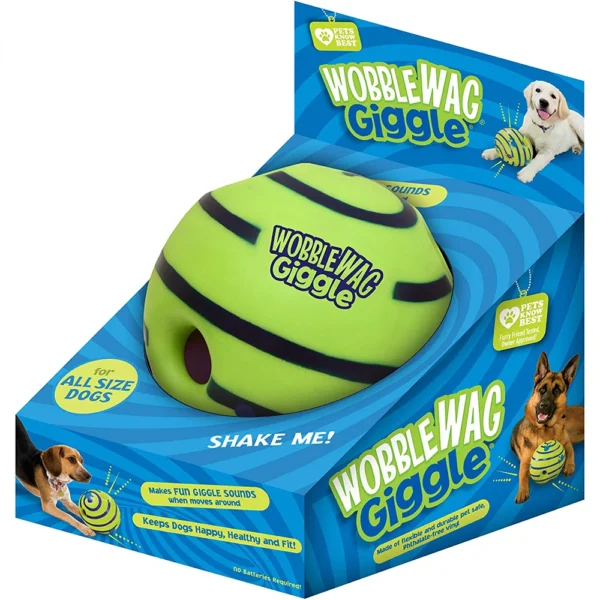 Wobble Wag Giggle Glow Ball Interactive Dog 1